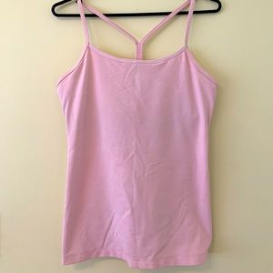 Pink Lululemon Racerback Top